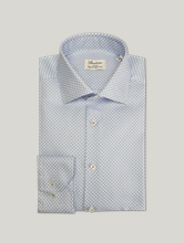 Bild von Hemd mit Mikro Muster im Slim Fit
