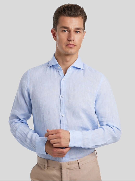 Bild von Hemd aus Leinen im Slim Fit