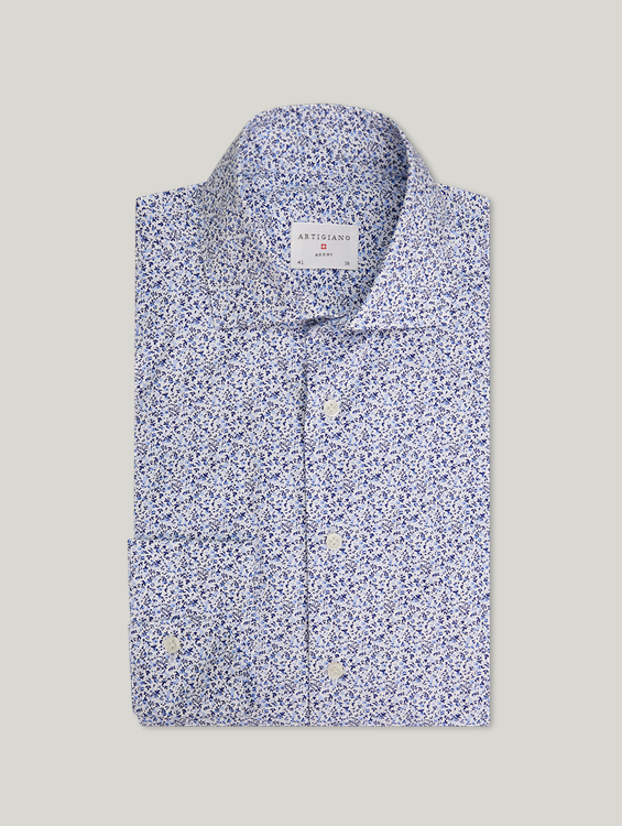Bild von Hemd mit Millefleurs-Print