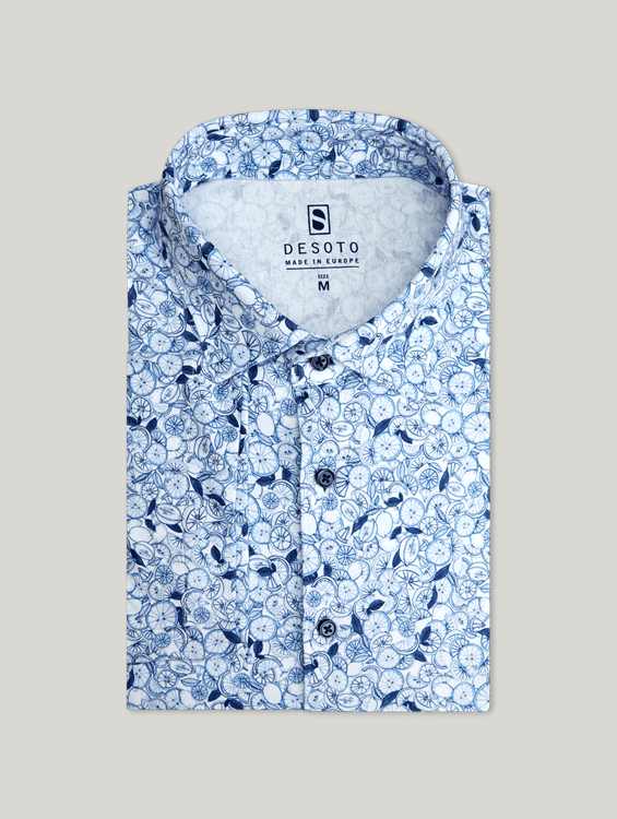 Bild von Hemd mit Zitronen-Print