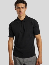 Bild von Polo-Shirt mit Zip