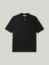 Bild von Polo-Shirt mit Zip