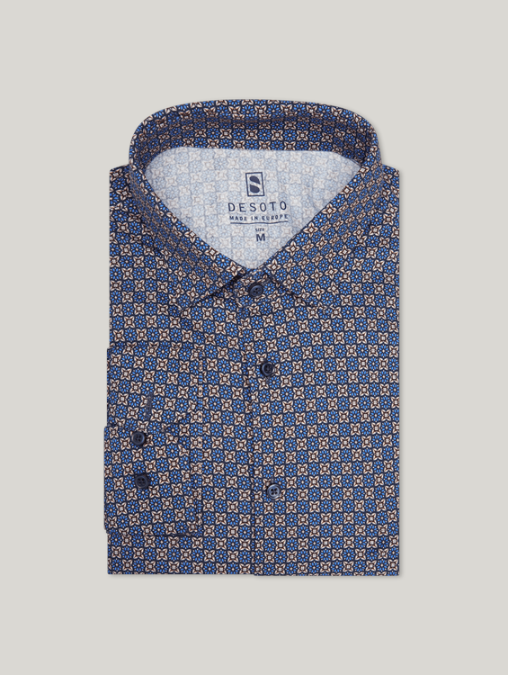 Image sur Chemise en jersey de coupe régulière