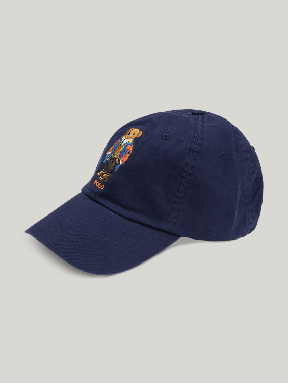 Image sur Cap avec logo d'ourson