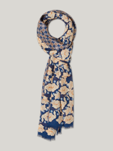 Bild von Schal mit Blumenprint