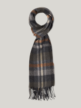 Bild von Schal mit Karo-Muster