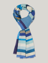 Image sur Echarpe motif à rayures