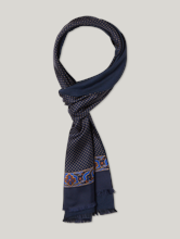 Image sur Echarpe en soie réversible