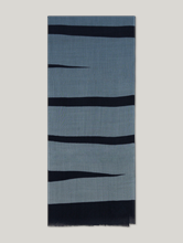 Bild von Schal mit Blockstreifen