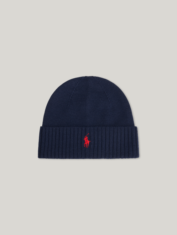 Bild von Strickmütze aus Wolle