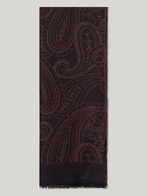 Bild von Schal mit Wolle