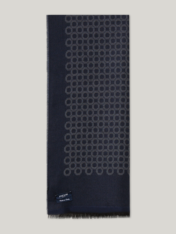 Bild von Schal mit Wolle