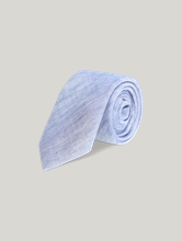 Bild von Krawatte aus Baumwoll-Leinen-Mix