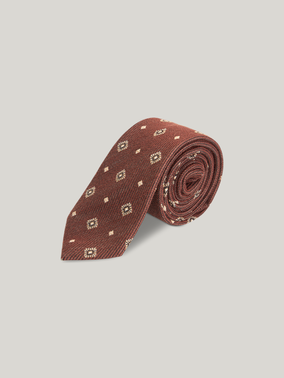 Bild von Krawatte mit Wolle