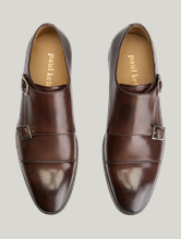 Image sur Monks double boucle en cuir de veau