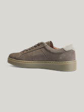 Image sur Baskets en cuir velours