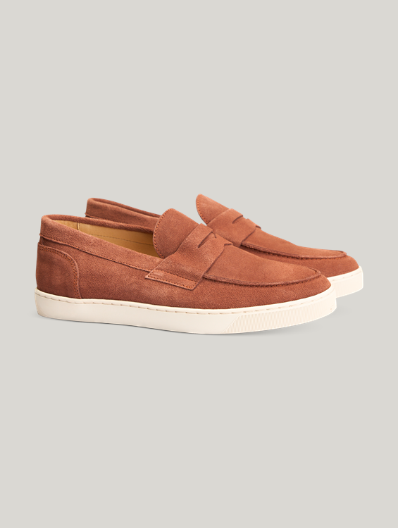 Bild von Loafer aus Veloursleder