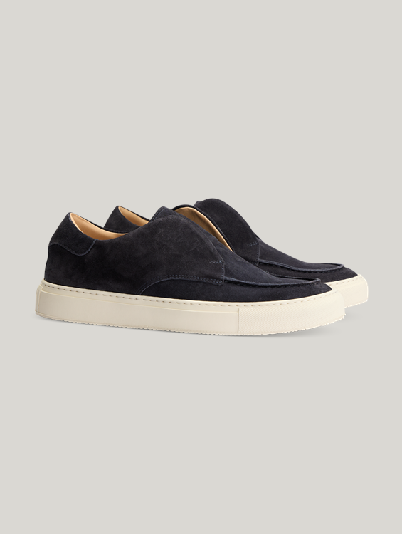 Image sur SNEAKER VELOUR NAVY