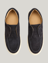 Image sur Baskets en cuir velours