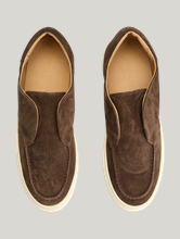 Bild von Sneaker aus Veloursleder