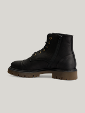 Bild von Schnürstiefel mit Reißverschluss