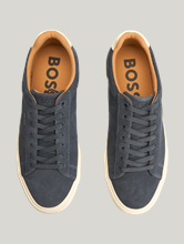 Image sur Baskets en cuir velours AIDEN