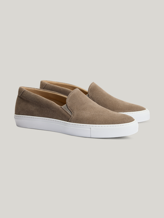 Bild von Sneaker aus Veloursleder CAPRI