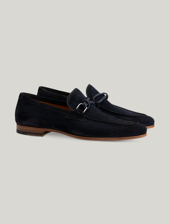 Bild von LOAFER VELOUR MARINE