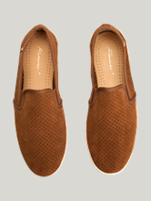 Bild von Slipper aus Veloursleder