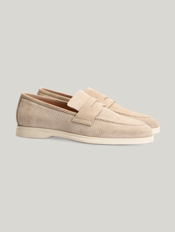 Image sur Loafers en daim