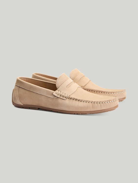Image sur Moccasins en daim