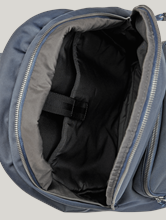 Bild von Rucksack mit Logo Applikation CATCH 2.0 V