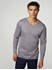Image de T-Shirt Langarm. V-Ausschnitt