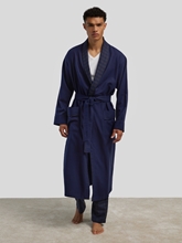 Bild von Langer Morgenmantel mit Karo