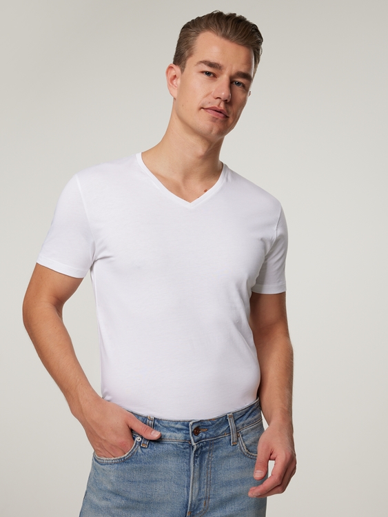 Bild von T-Shirt 2er Set aus Pima Cotton