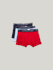 Image de BOXER 3PACK ROT-NAVY-H'BLAU