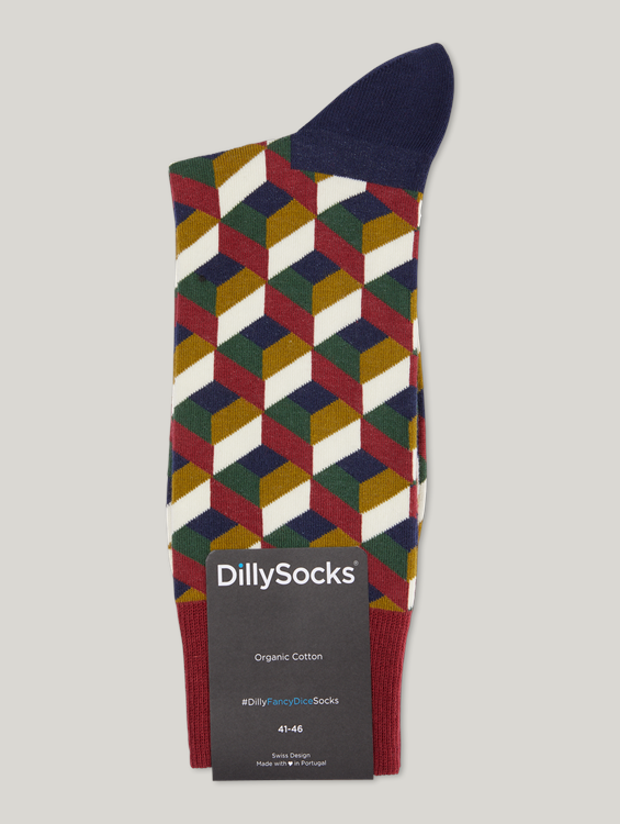 Bild von Socken mit Print FANCY DICE