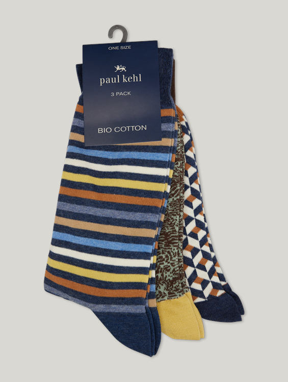 Image sur Lot de 3 paires de chaussettes