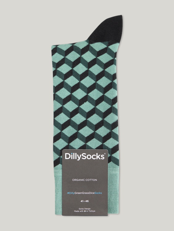 Image sur Chaussettes GREEN GRAS DICE