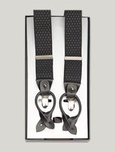 Image sur Bretelles empiècement en cuir