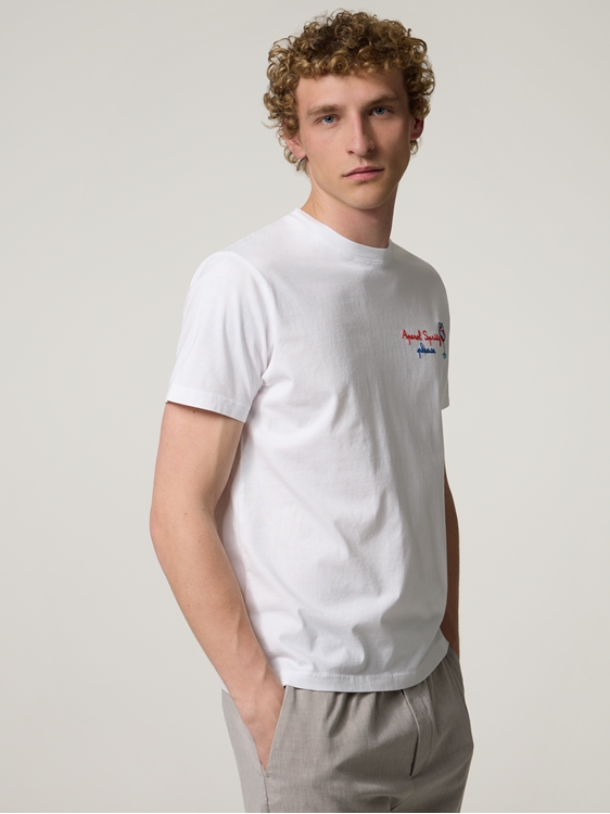 Image sur T-shirt en coton