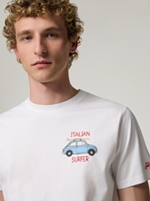 Image sur T-shirt en coton