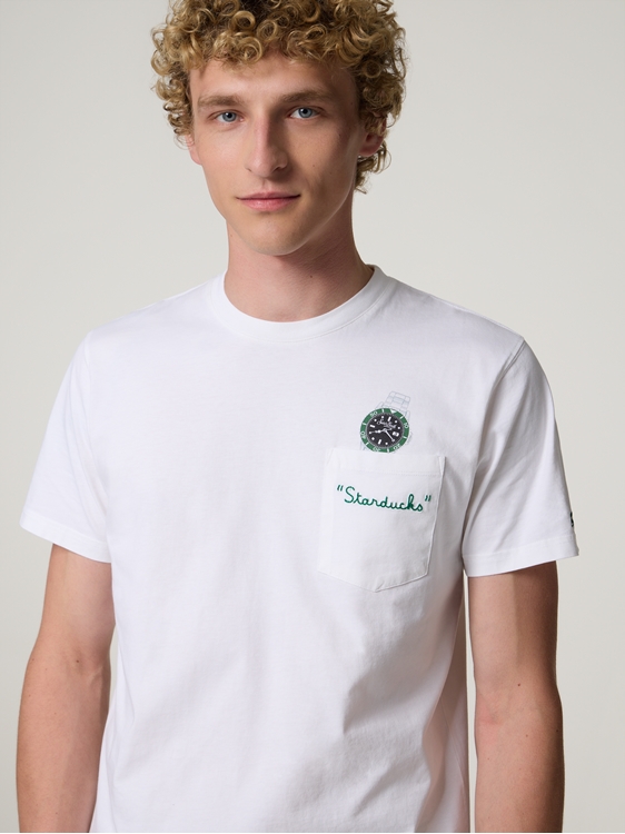 Image sur T-shirt en coton