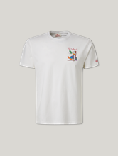 Image sur T-shirt en coton