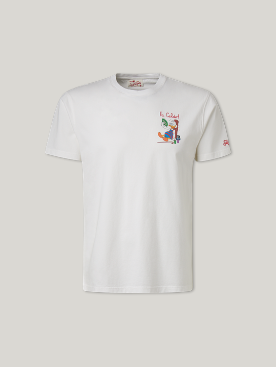 Image sur T-shirt en coton