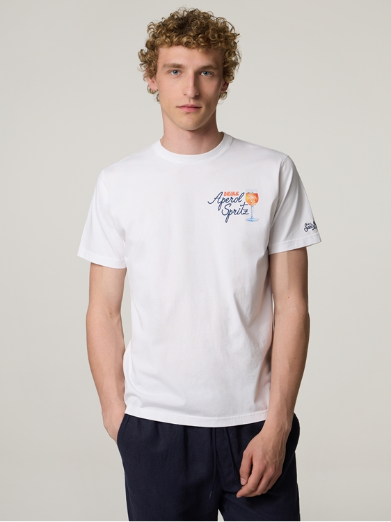 Image sur T-shirt en coton