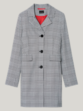 Bild von Mantel mit Glencheck-Karo