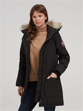 Bild von Daunenparka mit abnehmbarem Pelzkragen TRILLIUM