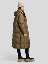 Bild von Daunenmantel mit Kapuze