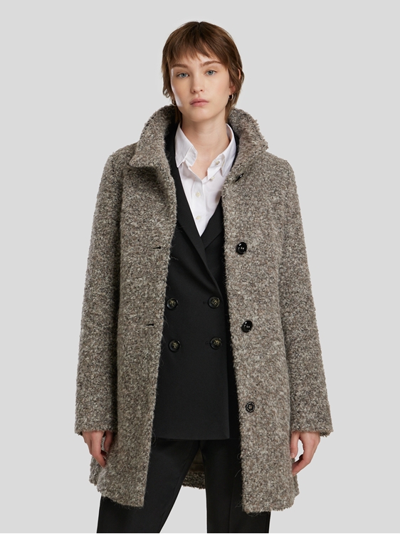 Image sur Manteau maille bouclette